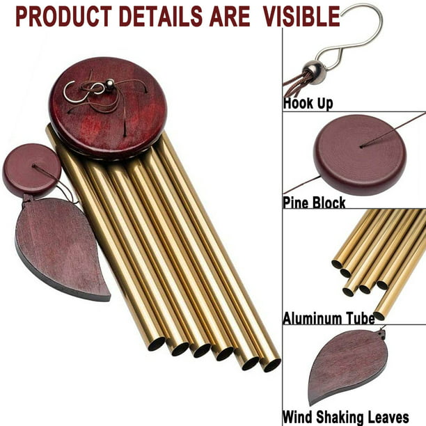 HKEEY Wind Chimes, Wind Chime for Outside, Memorial Wind Chimes