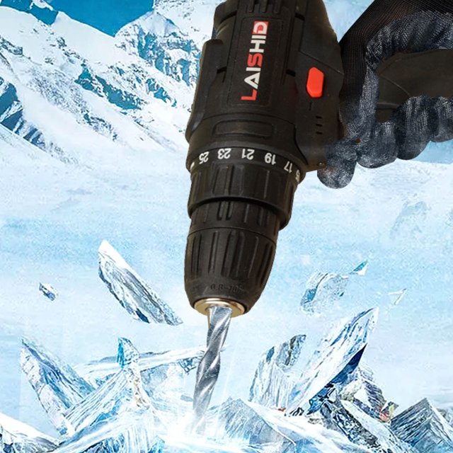 Max Cordless Drill，21V Electric Power Drill with 2 Lithium-Ion Battery & Charger，Cordless Drill / Driver