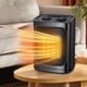 Small Space Heater for Indoor Use, Electric Ceramic Space Heater, Portable Heaters Fan for Office & Bedroom