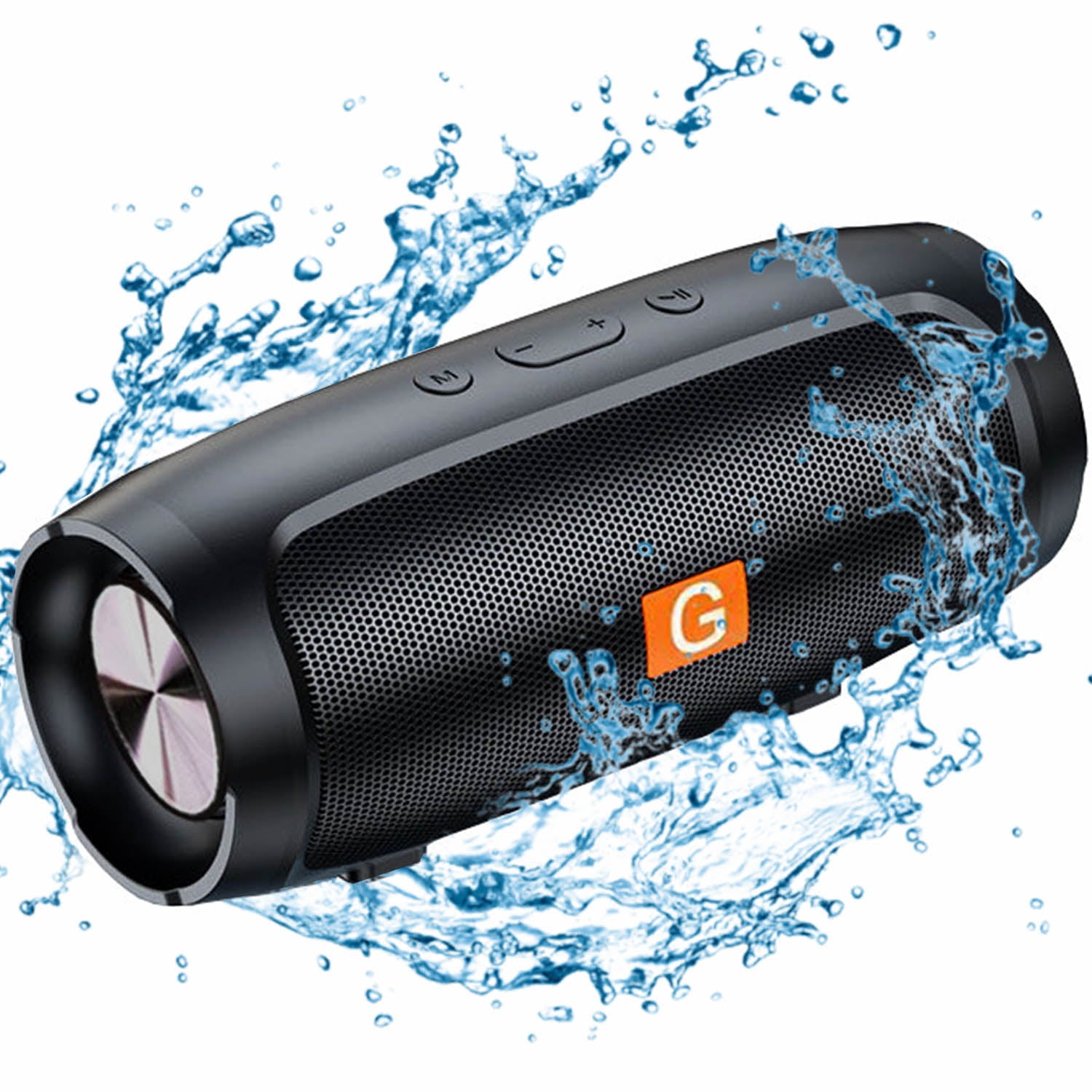 HKEEY Bluetooth Speaker, Portable IPX7 Waterproof Wireless Bluetooth Speaker for Outdoor, Home, Party, Beach, Travel