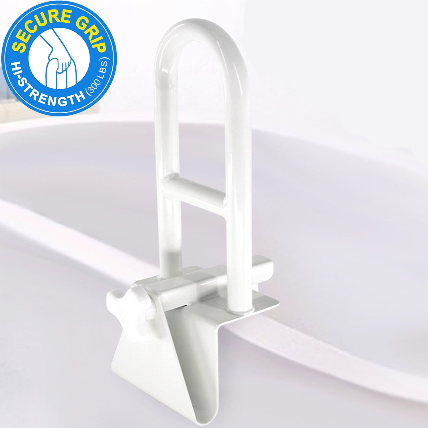 GAZILY Medical Bathtub Shower Grab Bar Safety Rail,White