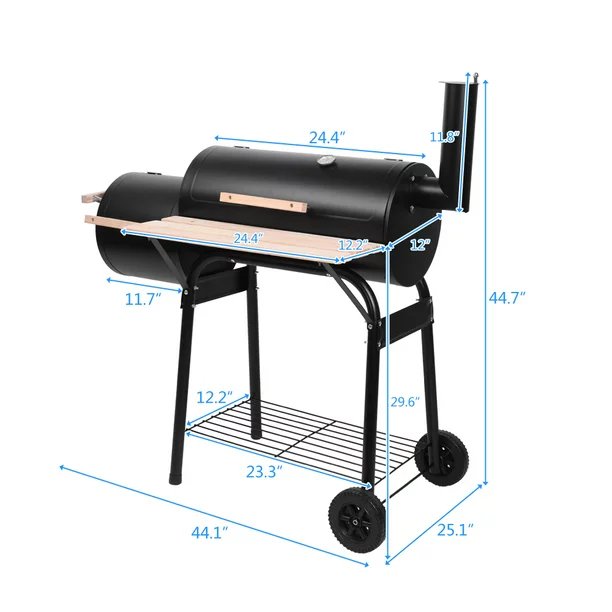 HKEEY 4-Burner 36" Griddle Cooking Station with Hard Cover