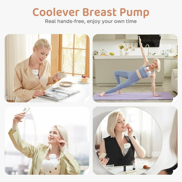 Breast Pump Wearable, Double Portable Breast Pump Electric 24mm