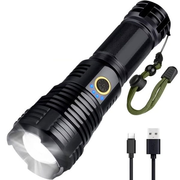 Flashlights, LED Tactical Flashlight , 5 modes, Waterproof Focus Zoomable Camping Lanterns