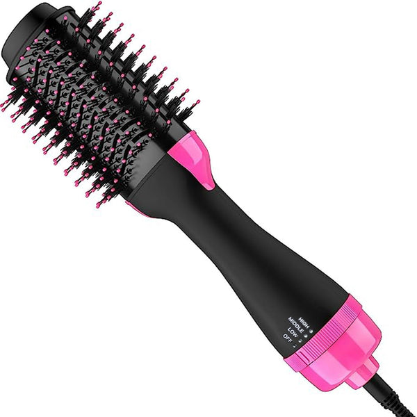 Hot-Air Hair Brushes,Ionic Blow Dryer Brush & Volumizer, 4 in 1 Styling Tools Blow Dryer, Hair Straightener Brush for All Hair Types,Meet all the needs of women for hairstyles.