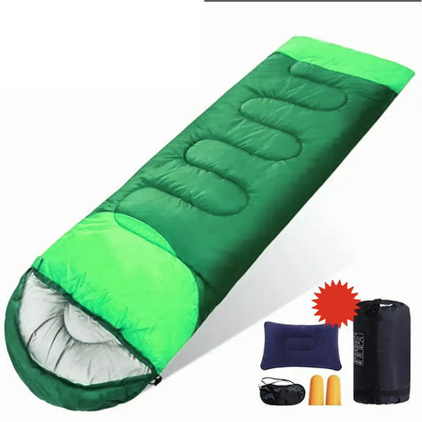 Sleeping Bags 20℃ for Adults Teens Kids with Compression Sack Portable and Lightweight for 3-4 Season Camping, Hiking,Waterproof