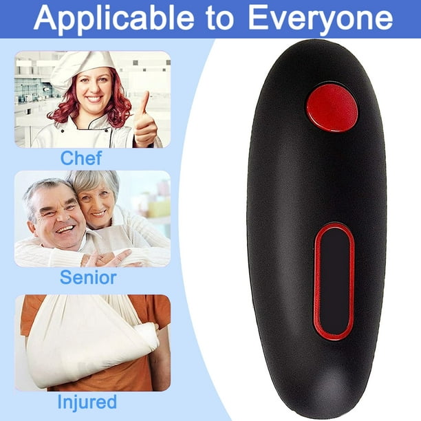 Electric Can Opener, No Sharp Edge, Auto Electric Can Opener,Open Your Cans with A Simple Push of Button - Automatic, Can Opener Electric for Seniors,Kitchen Auto Electric Can Opener