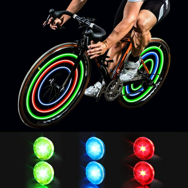 Musment Bike Wheel Lights,LED Bike Wheel Lights, Bike Lights Bright Waterproof Cycling Tire Light for Kid, Teens, Adults, Easy Install and Fits Most Bikes, Not Affect Riding