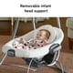 Baby Swing Chair, Infant Swing with Remote Control, Built-in Bluetooth, Soft Music, Sway in 5 Speeds, Seat Belt, Gifts