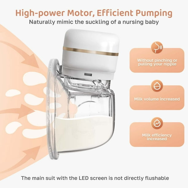 Breast Pump Wearable, Double Portable Breast Pump Electric 24mm