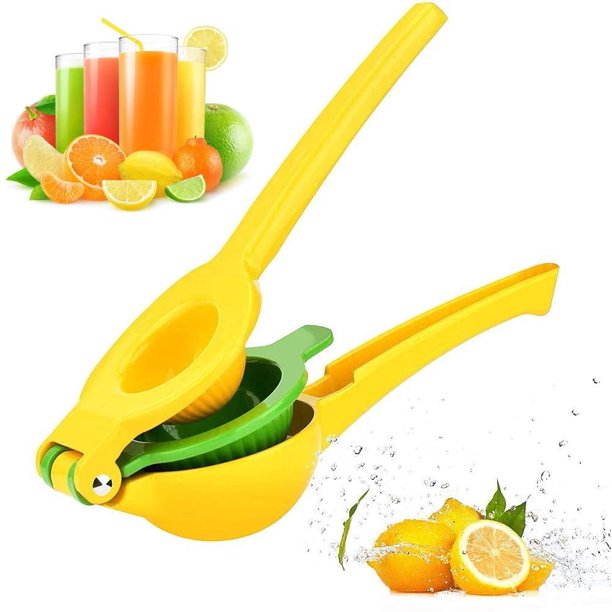 Musment Premium Quality Metal Lemon Squeezer, Lime Juice Press, Manual Press Citrus Juicer For Squeeze The Freshest Juice