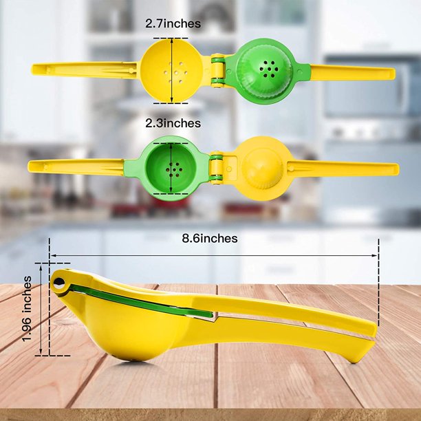 Musment Premium Quality Metal Lemon Squeezer, Lime Juice Press, Manual Press Citrus Juicer For Squeeze The Freshest Juice