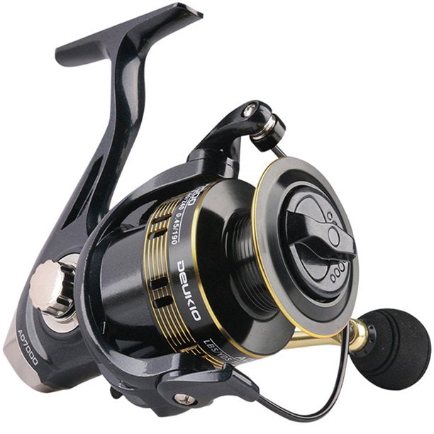 HKEEY Fishing Reel ,Spinning reel with hardened metal main shaft,Light Weight Ultra Smooth Powerful and High-Speed Gear Ratio