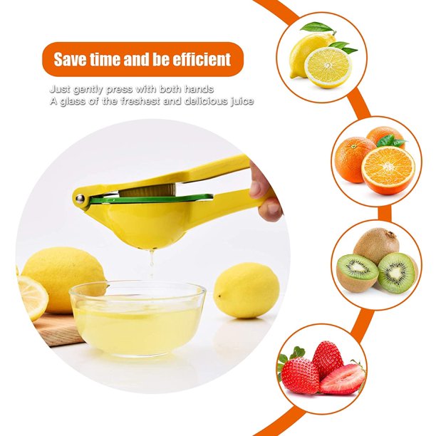 Musment Premium Quality Metal Lemon Squeezer, Lime Juice Press, Manual Press Citrus Juicer For Squeeze The Freshest Juice